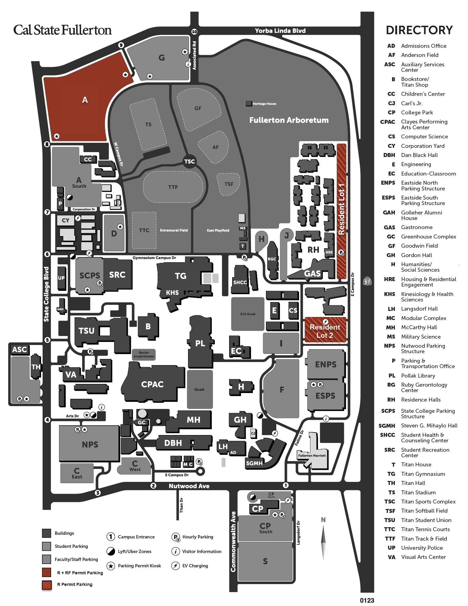Residents Parking and Transportation Services CSUF